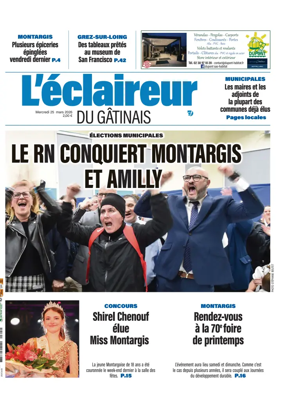 Cover of L'Eclaireur du Gatinais