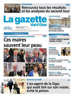 Cover of La Gazette Val d'Oise