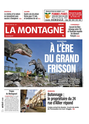 Cover of La Montagne (Moulins)