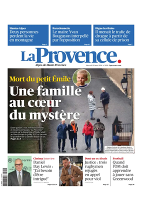 Cover of La Provence Alpes-de-Haute-Provence