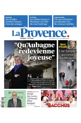 Cover of La Provence Aubagne-La Ciotat