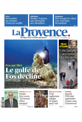 Cover of La Provence Martigues-Istres-Vitrolles-Marignane