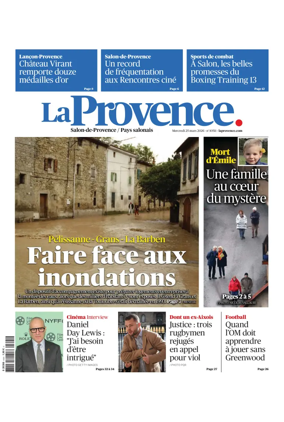 Cover of La Provence Salon-de-Provence / Pays salonais