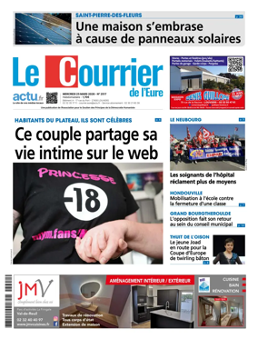 Cover of Le Courrier de l'Eure