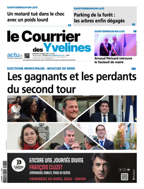 Cover of Le Courrier des Yvelines (Saint-Germain-en-Laye)
