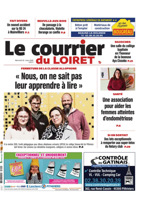 Cover of Le Courrier du Loiret