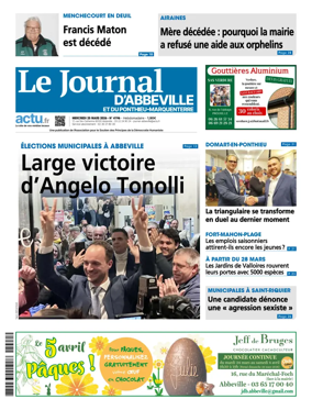 Cover of Le Journal d'Abbeville