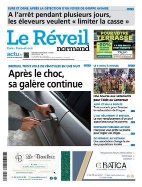 Cover of Le Reveil Normand (Eure / Eure-et-Loir)