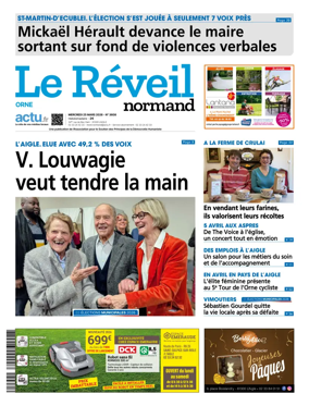 Cover of Le Reveil Normand (Orne)