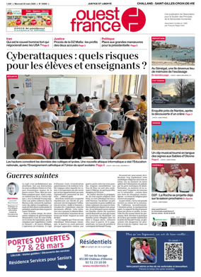 Cover of Ouest France (Challans / Saint-Gilles-Croix-de-Vie)