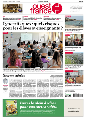Cover of Ouest France (Dinan)