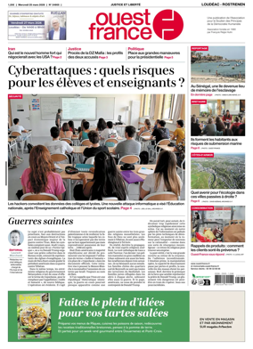 Cover of Ouest France (Loudeac / Rostrenen)