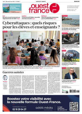 Cover of Ouest France (Manche)