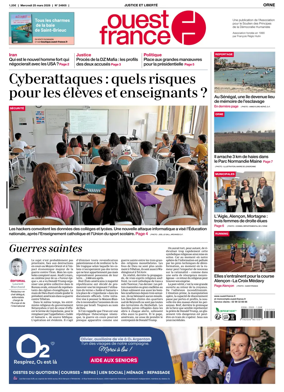 Cover of Ouest France (Orne)