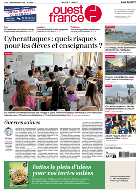 Cover of Ouest France (Pornic / Pays de Retz)