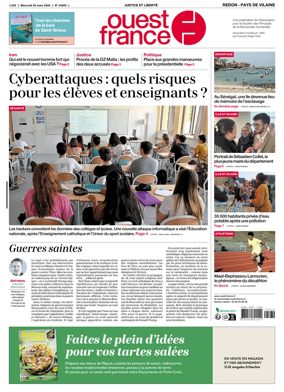 Cover of Ouest France (Redon / Pays de Vilaine)