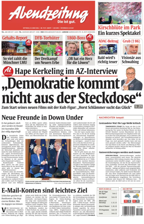 Cover of Abendzeitung Munchen