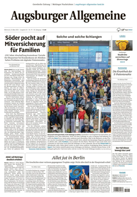 Cover of Augsburger Allgemeine (Land Nord)