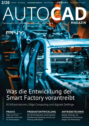 Cover of Autocad and Inventor Magazin