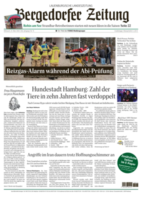 Cover of Bergedorfer Zeitung