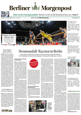 Cover of Berliner Morgenpost