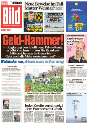 Cover of BILD Bremen