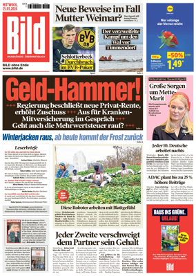 Cover of BILD Westfalen