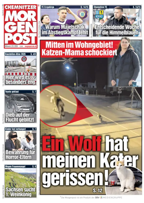 Cover of Chemnitzer Morgenpost