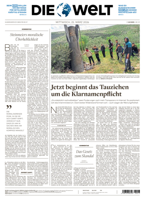 Cover of Die Welt