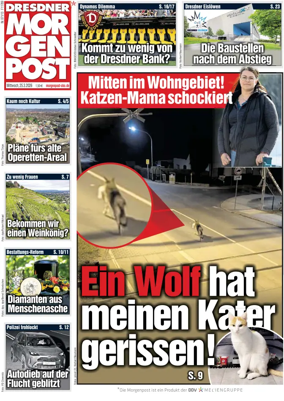 Cover of Dresdner Morgenpost