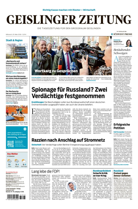 Cover of Geislinger Zeitung