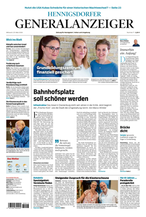 Cover of Hennigsdorfer Generalanzeiger