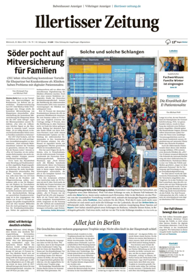 Cover of Illertisser Zeitung
