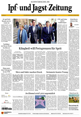 Cover of Ipf- und Jagst-Zeitung
