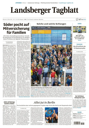 Cover of Landsberger Tagblatt