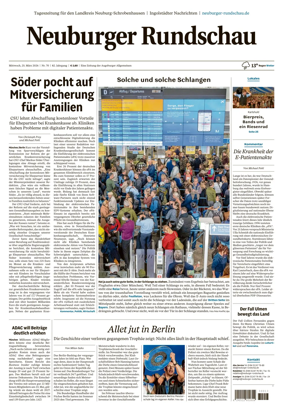 Cover of Neuburger Rundschau