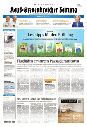 Cover of Neuss-Grevenbroicher Zeitung Neuss