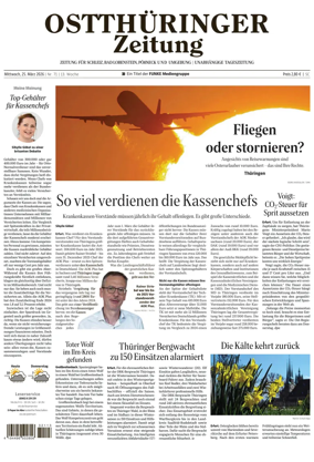 Cover of Ostthuringer Zeitung (Schleiz)