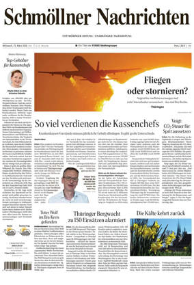Cover of Ostthuringer Zeitung (Schmolln)