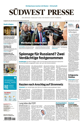 Cover of Sudwest Presse