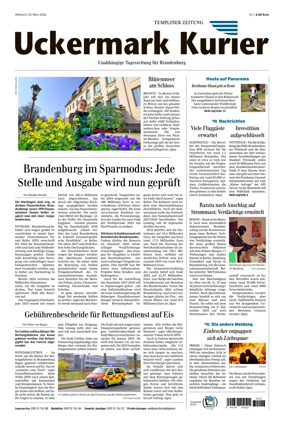 Cover of Templiner Zeitung