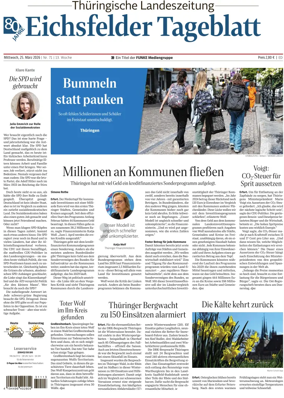 Cover of Thuringische Landeszeitung (Eichsfeld)