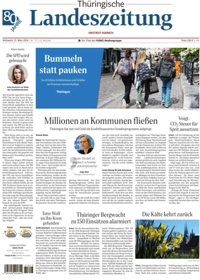 Cover of Thuringische Landeszeitung (Unstrut-Hainich-Kreis)