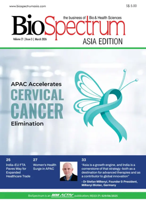 Cover of BioSpectrum Asia