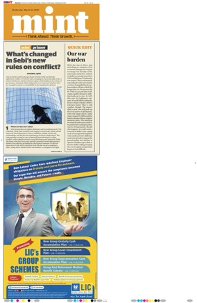 Cover of Mint Kolkata