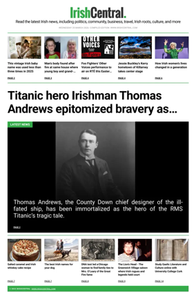 Cover of Irish Central