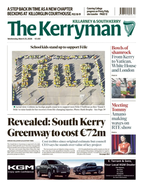 Cover of The Kerryman (South Kerry Edition)