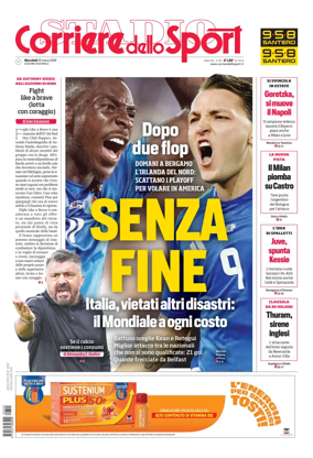 Cover of Corriere dello Sport (Lombardia)