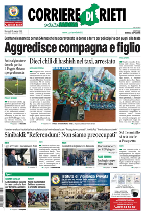 Cover of Corriere di Rieti