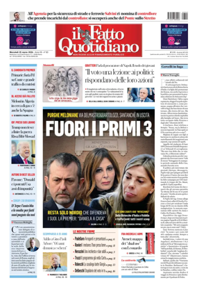 Cover of Il Fatto Quotidiano